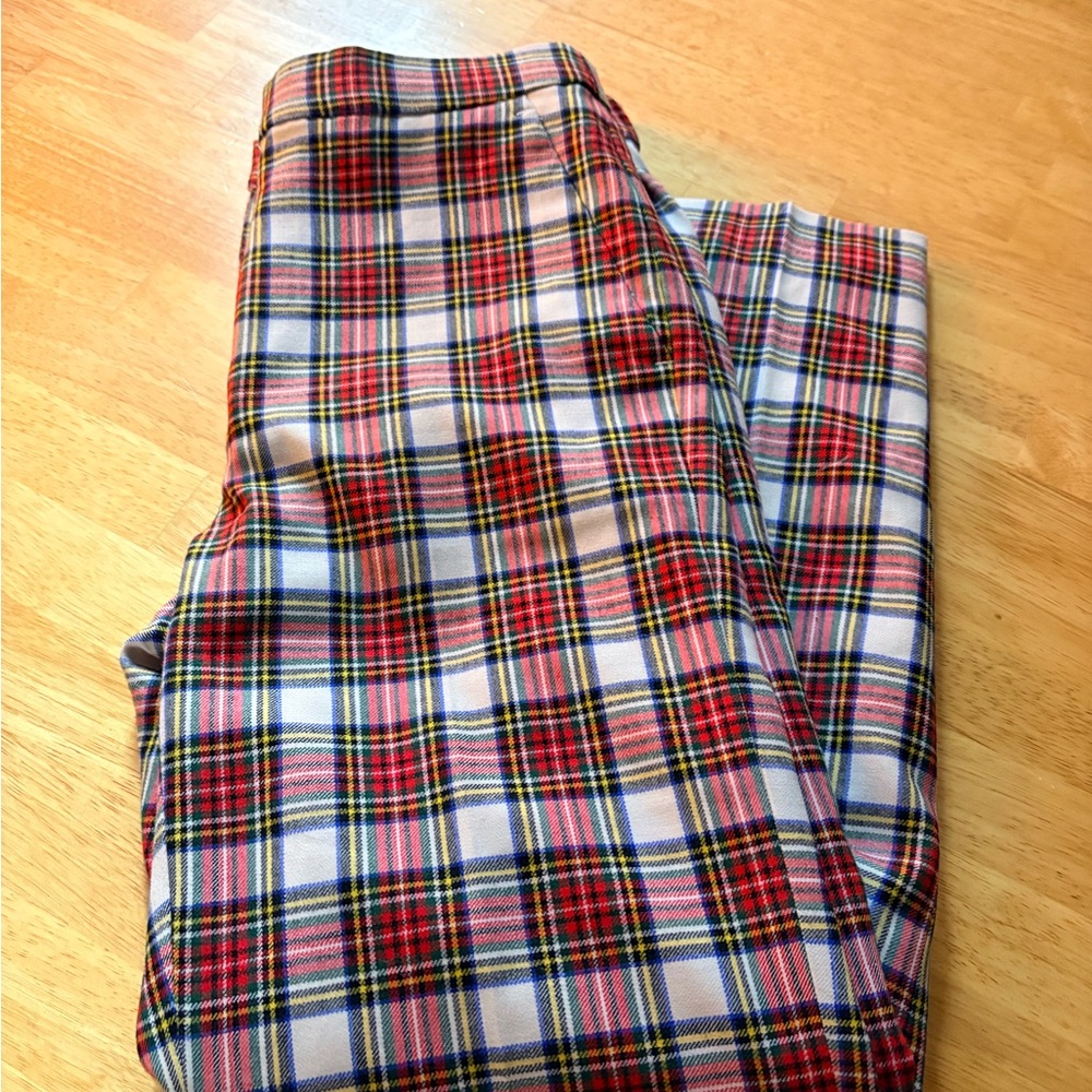 J.Crew Snowy Stewart Plaid Wool Trousers - Picture 6 of 6